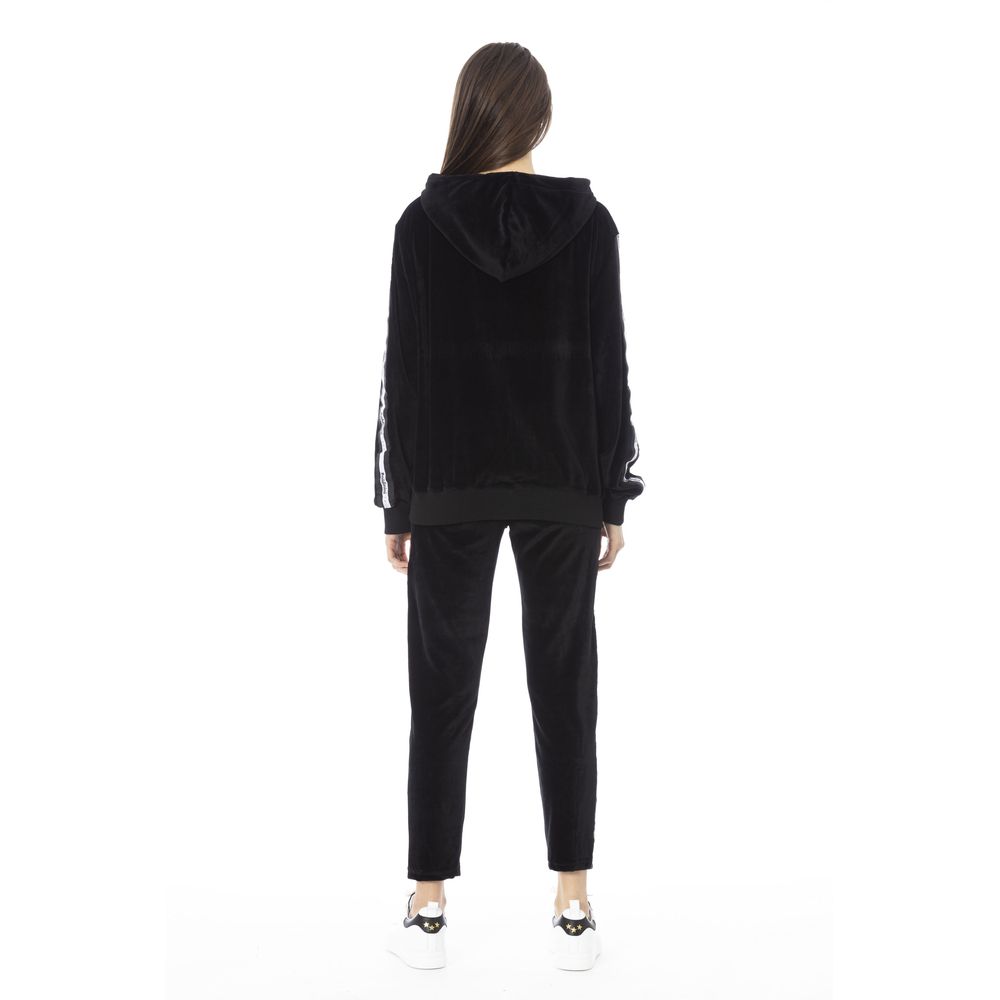 Baldinini Trend Black Cotton Women Sweater