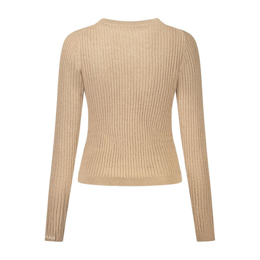 Pepe Jeans Beige Cotton Women's Sweater