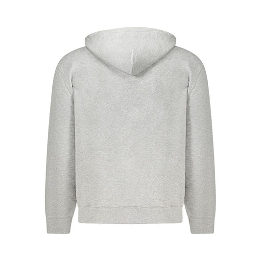 Calvin Klein "Grigio Cotton Men's Sweatshirt with Hood"