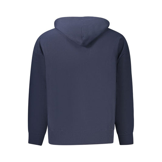 Calvin Klein Blue Cotton Men's Hoodie