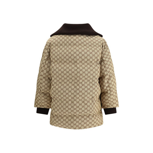 Gucci Beige Cotton Bomber