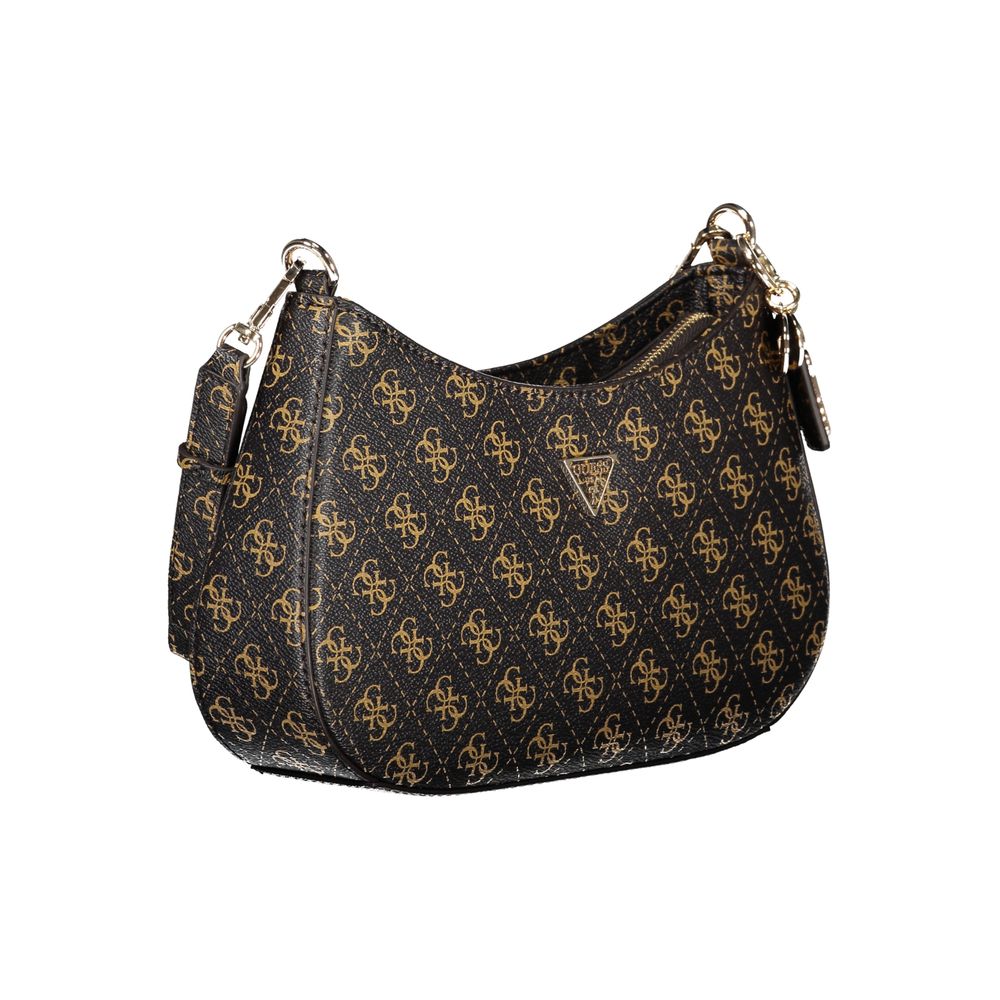 Guess Jeans Marrone Poliuretano Women Handbag