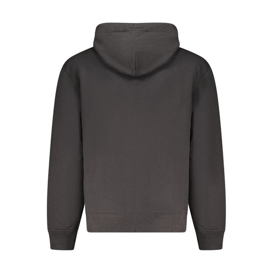 Calvin Klein Nero Cotton Mens Hoodie