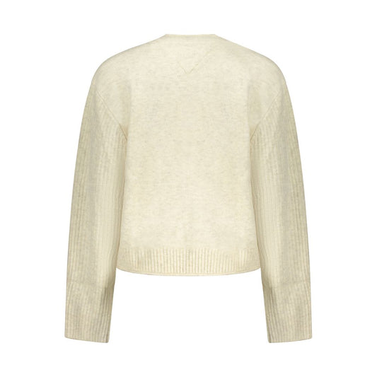 Tommy Hilfiger Beige Acrylic Women's Sweater