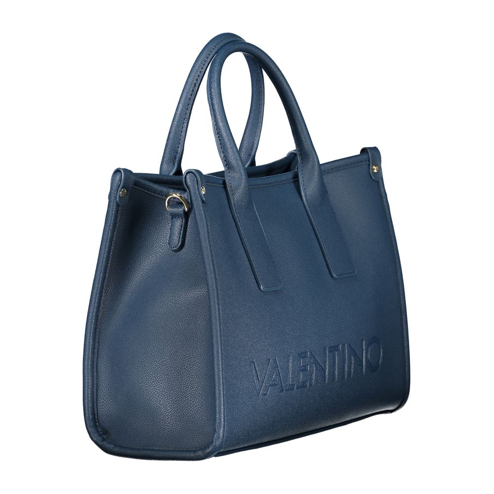 Mario Valentino Blu Polyurethane Women Handbag