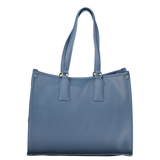 Mario Valentino Blu Polyurethane Women Handbag