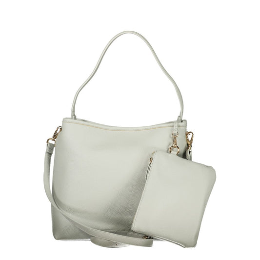 Mario Valentino Grigio Polyurethane Women Shoulder Bag