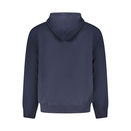 Calvin Klein "Blu Cotton Men's Hooded Sweatshirt"