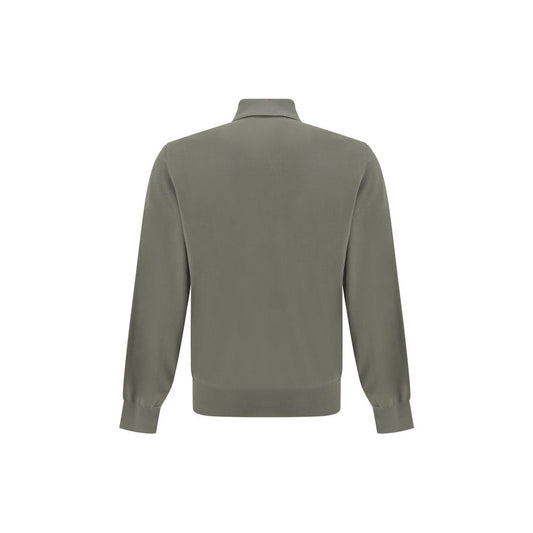 Brunello Cucinelli Bicolor Cotton Shortsleeve Shirt