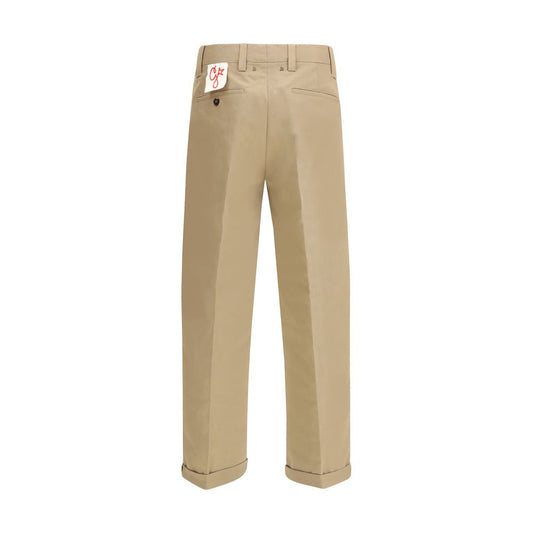 Golden Goose Bicolor Cotton Chino Pants