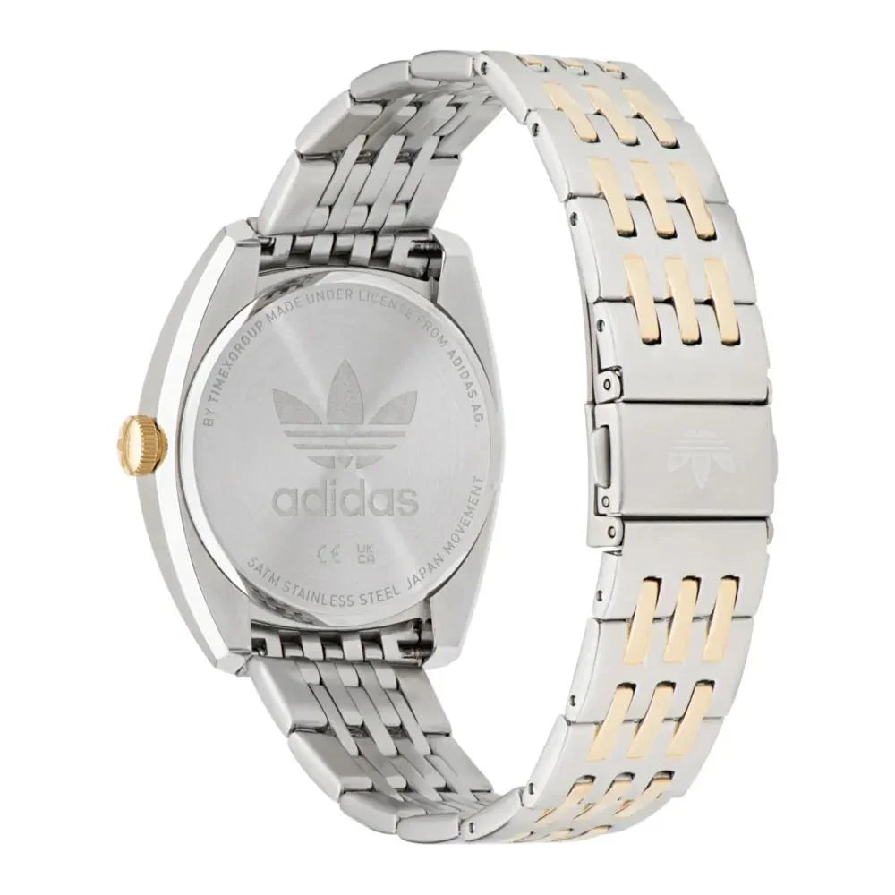 Adidas Gray Stainless Steel Dress Watch