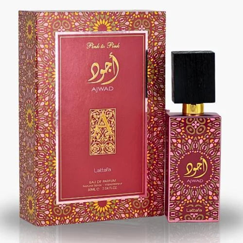 Ajwad Pink Perfume 2024 Sensation by Lattafa Women’s