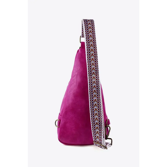 All The Feels Leather Sling Bag Trendy PU Finish Bags Shoulder bags Trendsi