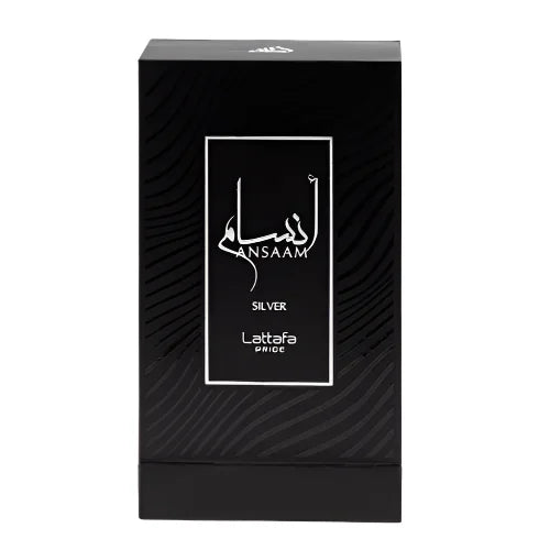 Ansaam Silver Perfume Unisex Cologne by Lattafa 2022 Release Fragrance