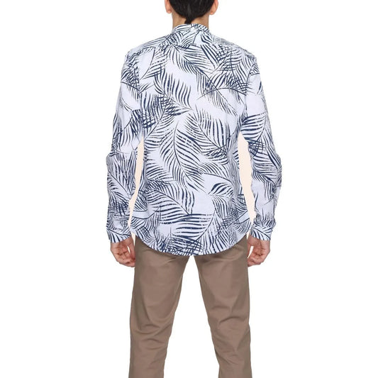 Antony Morato Seoul MMSL00631-FA430600 Mens Leaf Print Shirt