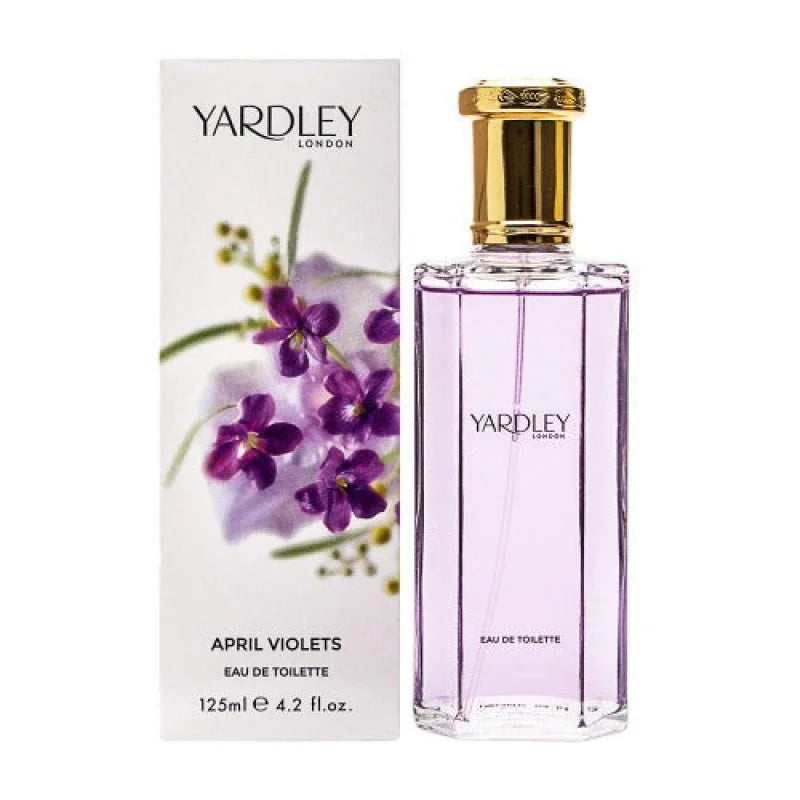 Sensual April Violets Eau Floral Bouquet of Timeless Elegance Women’s Perfume Yardley
