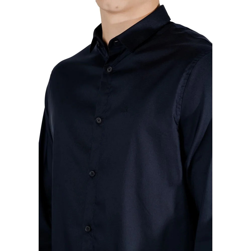 Armani Exchange Mens Shirt Elevates Contemporary Italian Style