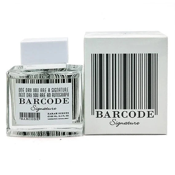 Barcode Signature Paris Corner Perfume for Men Invigorating Scent Men’s Cologne