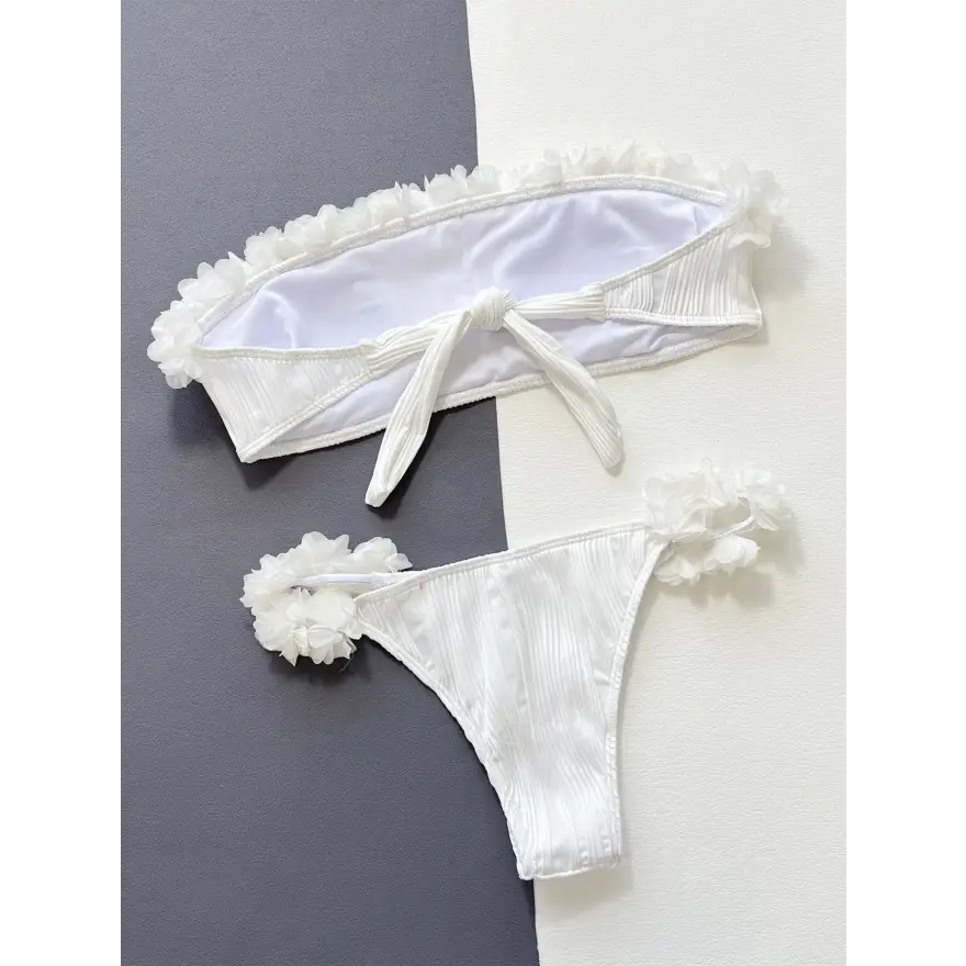 Highly Stretchy Beach Babe Two Piece Swimsuit Trendsi