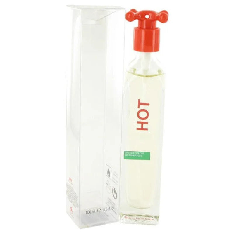 Benetton Hot Eau Unisex Oriental Floral Radiant Fragrance Women’s Perfume