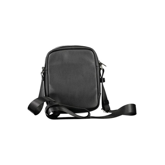 Bikkembergs Black Polyurethane Men’s Shoulder Bag