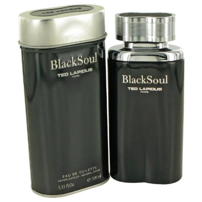 Ted Lapidus Black Soul Eau Unleashes Exotic Herbs and Woody Spice Men’s Cologne