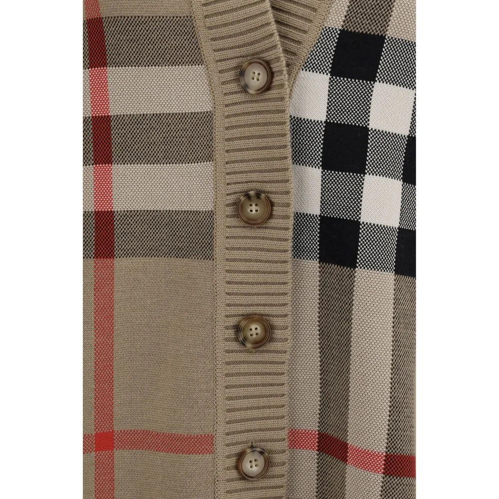 Burberry Beige Polyester Cardigan