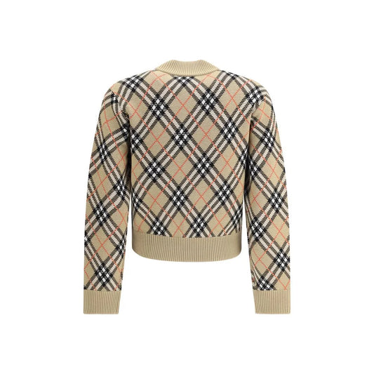 Burberry Beige Wool Cardigan