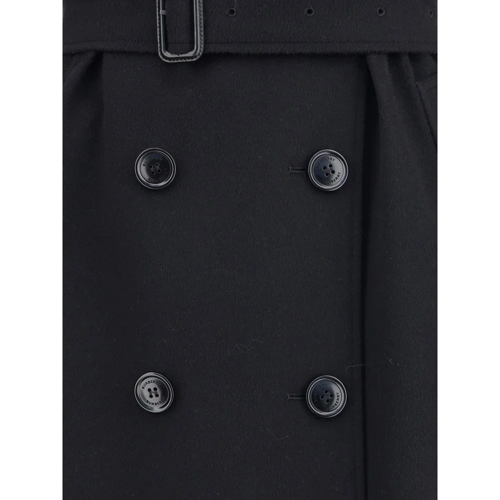 Burberry Black Cashmere Coat