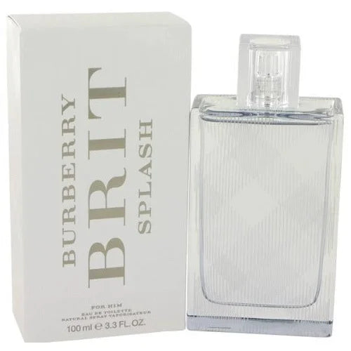 Burberry Brit Splash Invigorating Woody Aquatic Cologne for Men Men’s