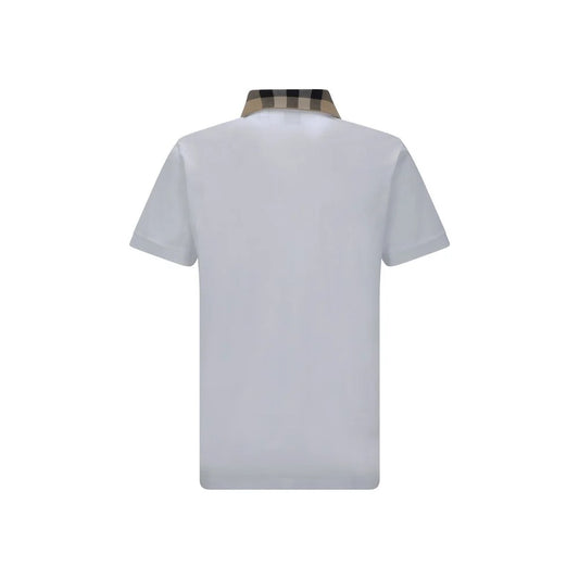 Burberry Cotton Cody Polo Shirt with Archivio Check Collar
