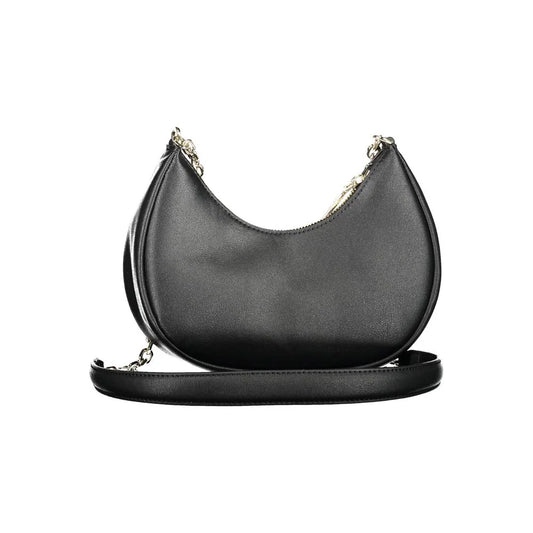 Calvin Klein Black Polyester Women Shoulder Bag