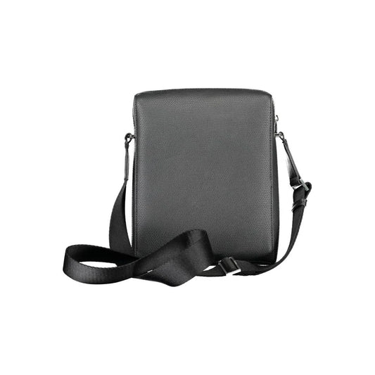 Calvin Klein Black Polyurethane Men Shoulder Bag