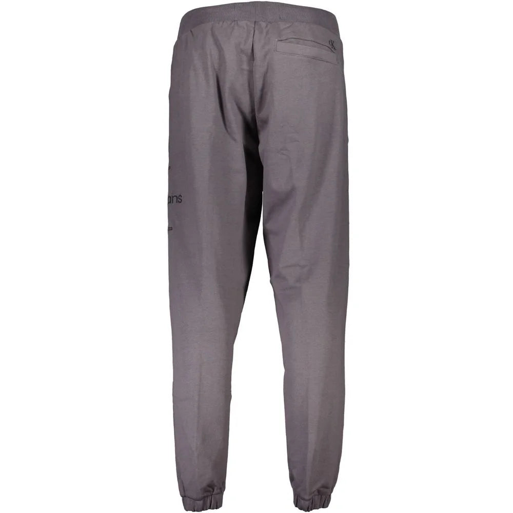 Calvin Klein Grigio Cotton Men’s Sweatpant