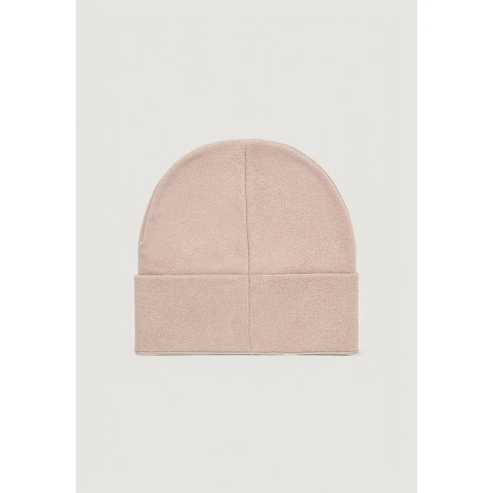 Calvin Klein Jeans Mono Logo Embro Beanie for Women 100 Percent Cotton