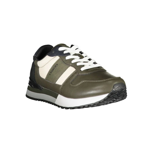 Carrera Green Polyester Athletic Sneakers