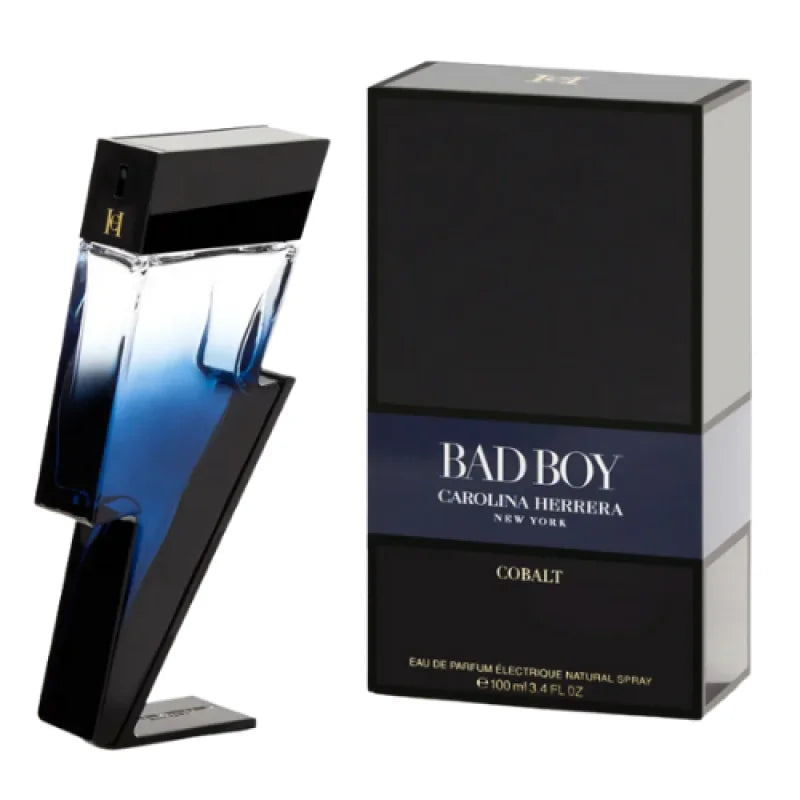 Bad Boy Cobalt Parfum Electrique Ignites Pink Pepper Passion Men’s Cologne Carolina Herrera