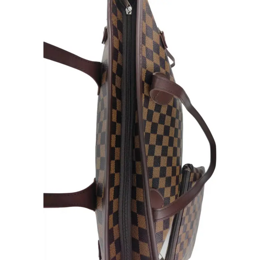 Stylish Checkered PVC Two Piece Bag Set Sleek Sophistication Bags Shoulder bags Trendsi