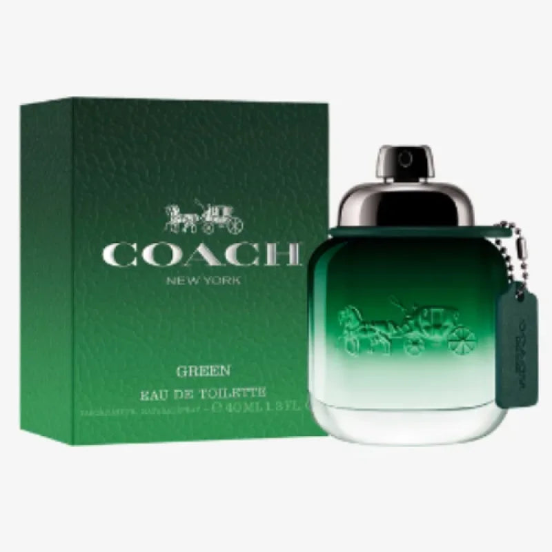 Vibrant Coach Green Eau Capturing Urban Energy Men’s Cologne