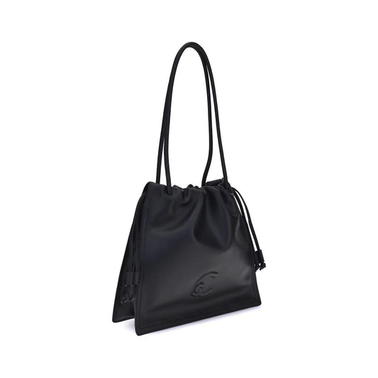 Coccinelle Black Calf Leather Bos Taurus Handbag