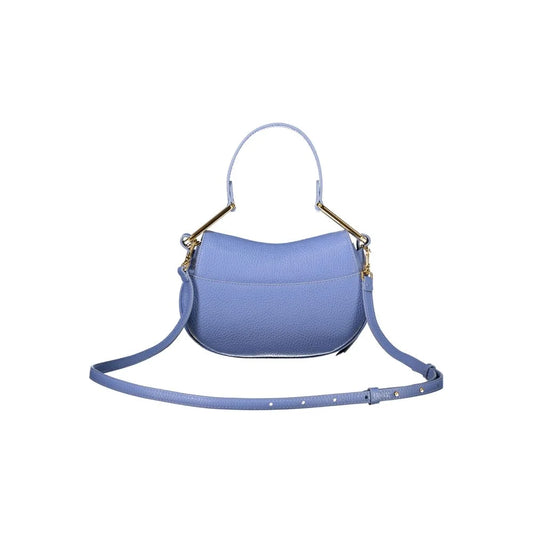 Coccinelle Light Blue Leather Magie Soft Bag for Effortless Elegance