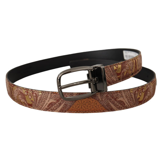 Dolce Gabbana Belt Elevates Metal Buckle Dress Game in Fashion &