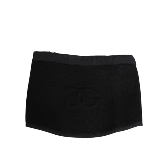 Dolce and Gabbana Black Lace Stole Feminine Elegance Redefined &