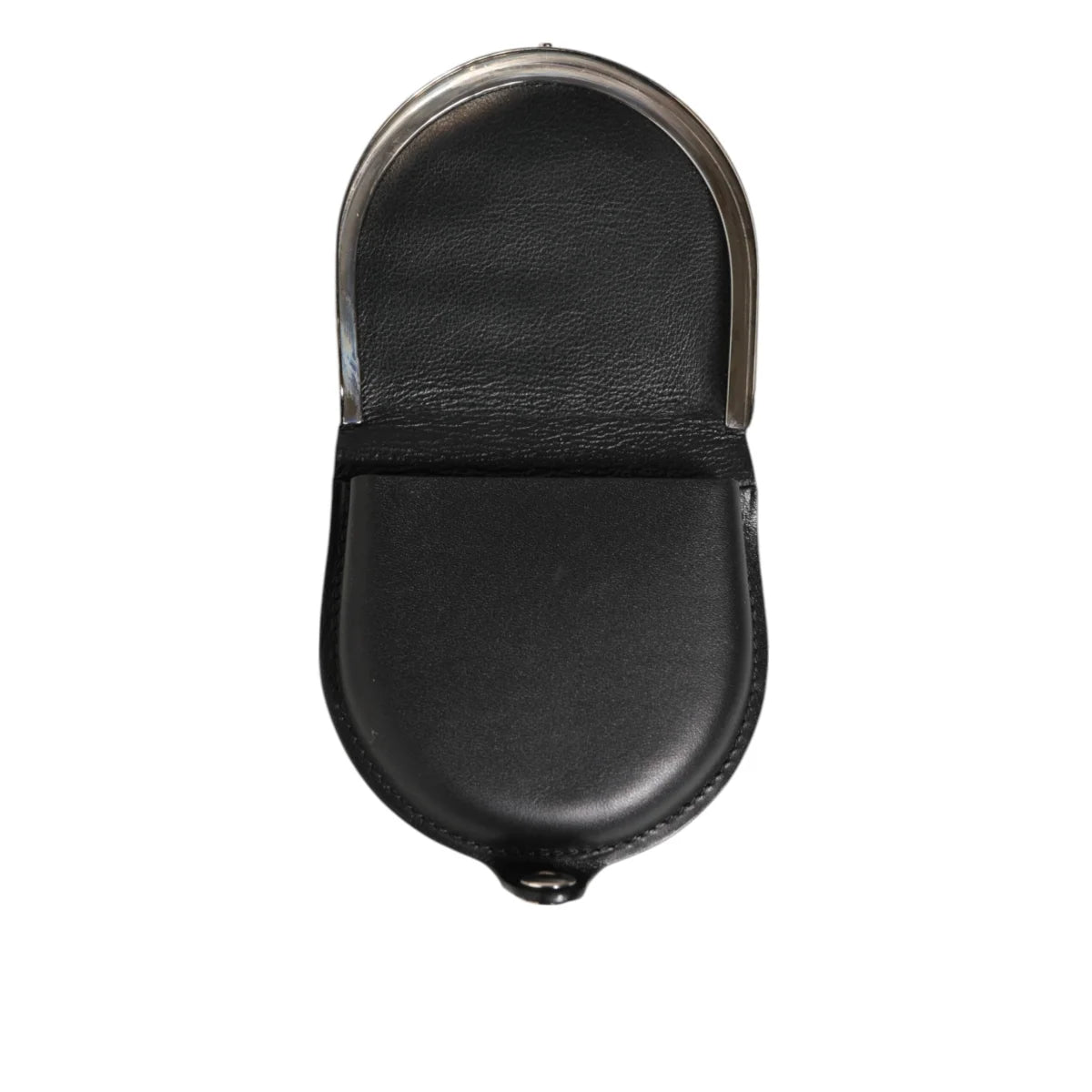 Dolce and Gabbana Black Polished American Alligator Leather Wallet &