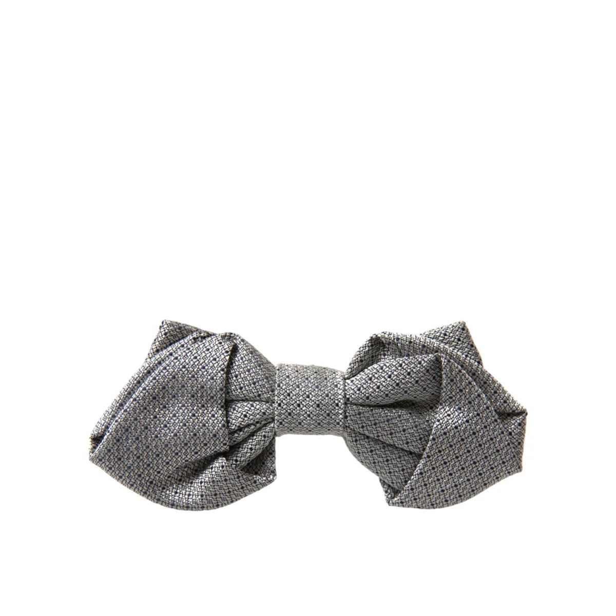 Dolce and Gabbana Bow Tie with Elegant Metal Clasp &