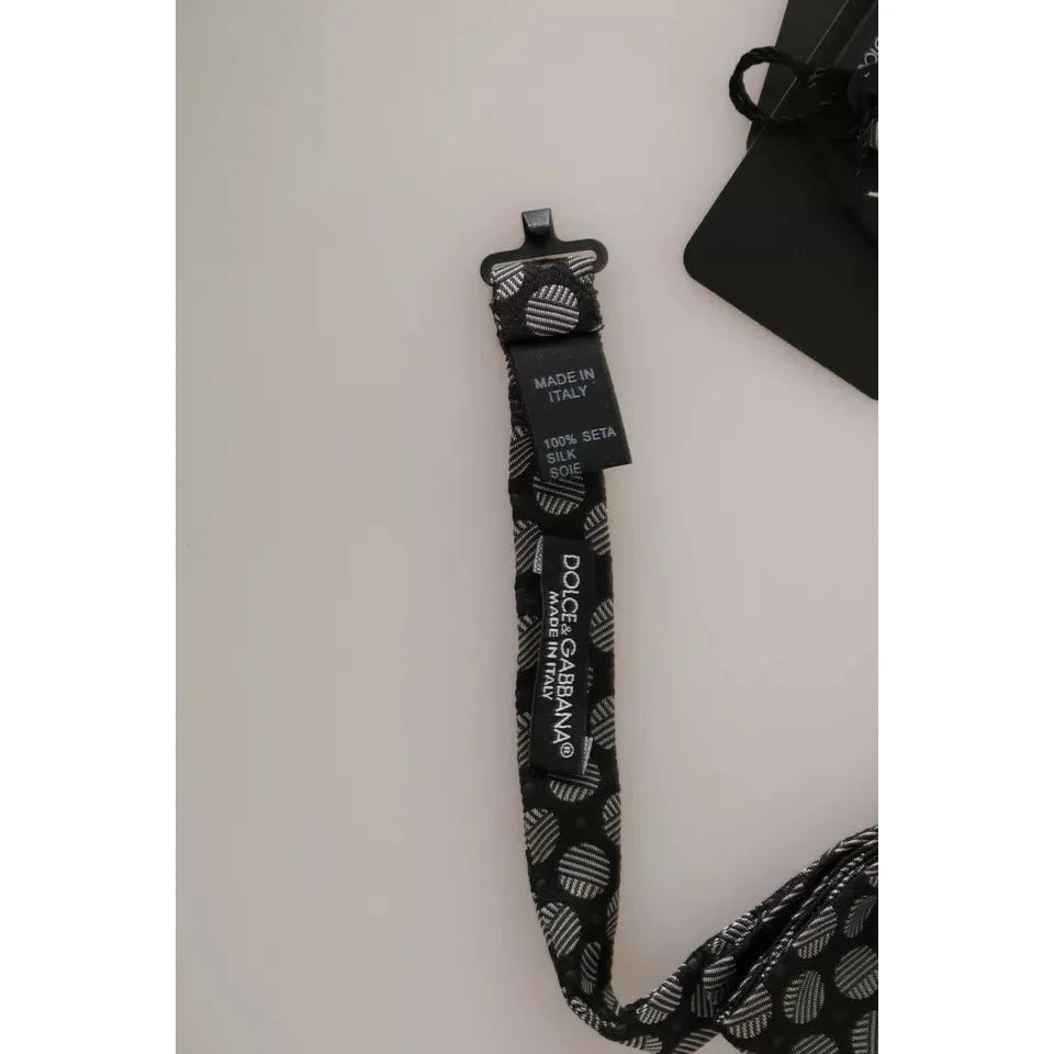 Dolce Gabbana Bow Tie Luxurious Statement Accessory &
