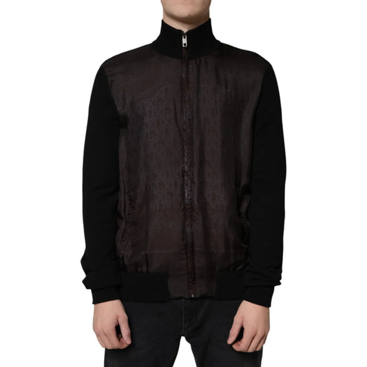 Dolce and Gabbana Cashmere Blend Bomber Jacket Sensation &
