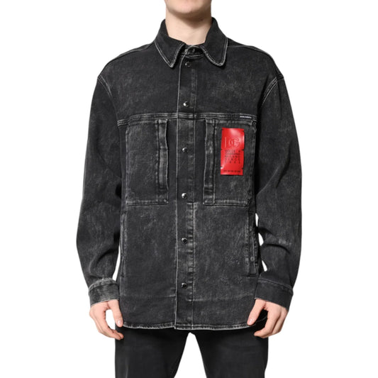 Dolce and Gabbana Cotton Denim Jacket Sensation for Trendsetters &