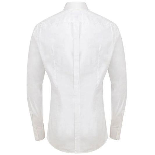Dolce & Gabbana Cotton DG Logo Shirt Made in Italy White