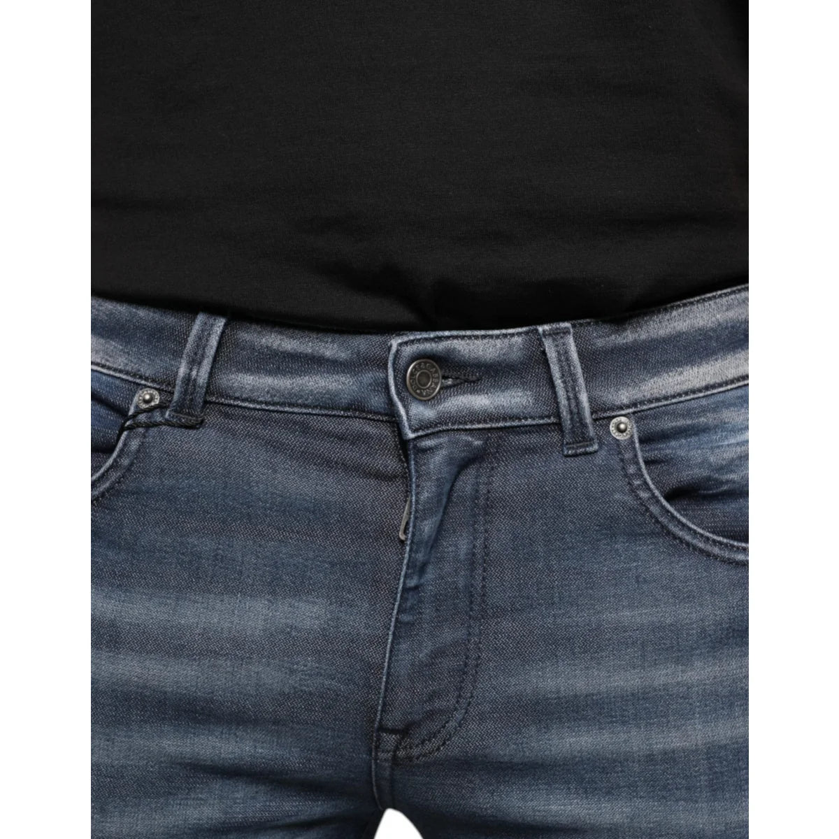 Dolce and Gabbana Cotton Skinny Denim Jeans Italian Luxury Awaits &